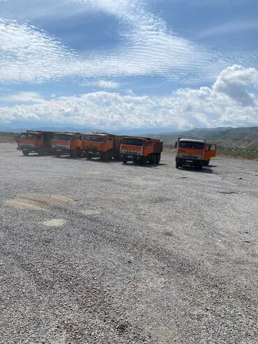 бишкек отун: КамАЗ и ЗИЛ 	•	Доставка строительных материалов КамАЗами и ЗИЛами — 1