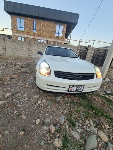 купить шины в бишкеке бу: Nissan Skyline: 2003 г., 2.5 л, Автомат, Бензиновая, Седан — 10