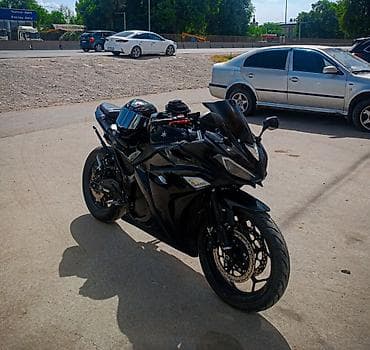 Мотоциклы: Электро-Спортбайк Yamaha R3 Черный глянец Не нужны права, и номера! — 1