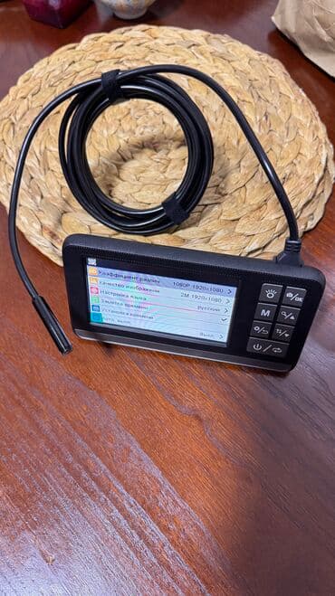 видио регистрация: Эндоскоп с монитором Кабель 3 метра Две камеры, прямая и боковая — 4