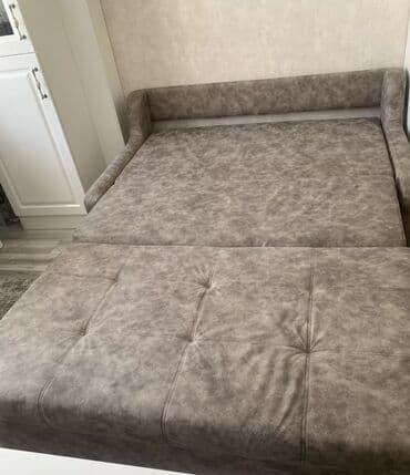 письменный стол для двоих: Раскладной диван, Б/у — 3