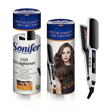 термозащита для волос: Утюжок для волос Стандартный, Керамическое, 210 °С и более — 2