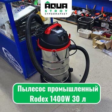 промышленный пылесос: Пылесос промышленный Rodex 1400W 30 л Промышленный пылесос Rodex — 1