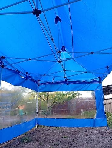 сетки для тени: Разборной шатёр-тент с прозрачными окнами - Быстрая складная — 3