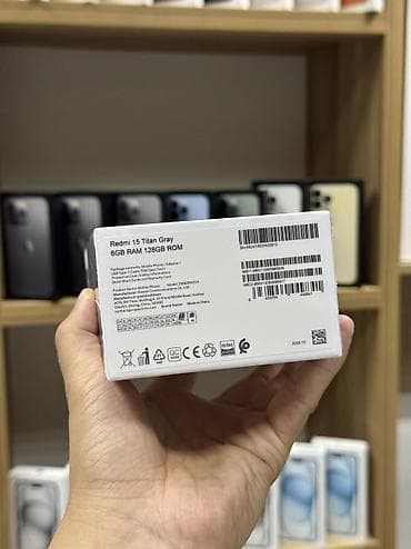 aphone 12: Redmi, Redmi 15, Новый, 128 ГБ, цвет - Серый — 2