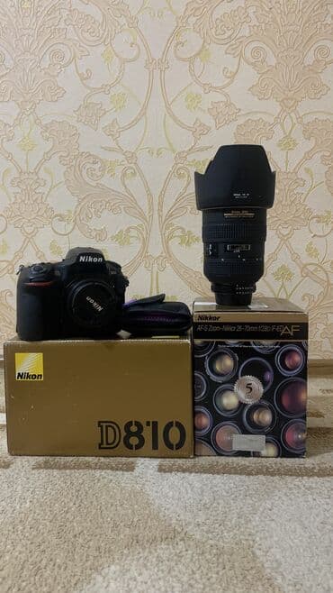 sony фотоапарат: Продается фотоаппарат Nikon D810 Линза 28-70mm F2.8 50mm F1.8 Нд — 1