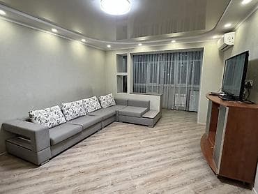 3 к: 2 комнаты, С мебелью частично — 1