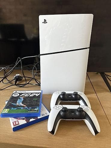 Игровая консоль PlayStation 5 (белая) Комплектация: - Консоль PS5 в — 1