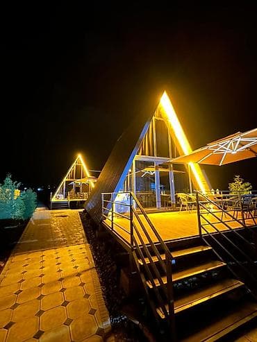 дом полатка: Коттедж, ЭЛЕС ЦО Baytur Resort & Spa, Чолпон-Ата, Парковка, стоянка, Охраняемая территория, Барбекю — 2