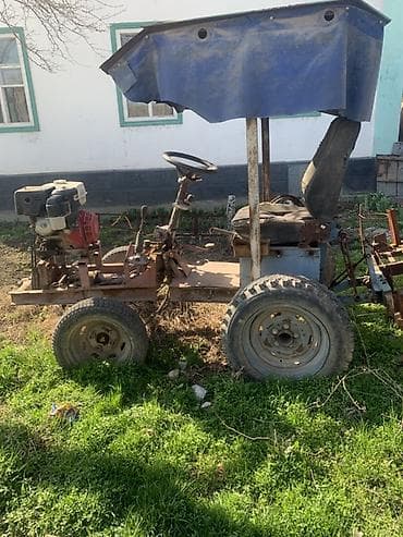 мини борт: Самодельный мини-трактор/мототрактор на базе рамы с четырьмя колесами — 2