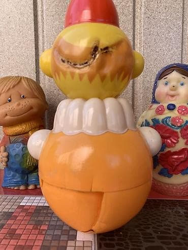 Спорт и хобби: Коллекция винтажных резиновых кукол В наличии: 👵 «Женщина» в платке — 5