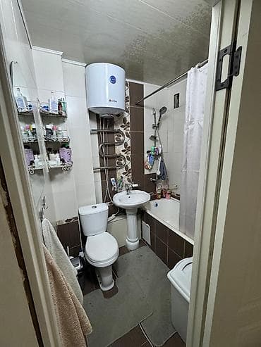 4: 3 комнаты, 58 м², Кок-Жар мкр 104 серия, 4 этаж, Косметический ремонт — 10