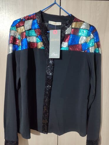 Мотоциклы: Женский комплект одежды (2 вещи) 1) Черное пальто-плащ с поясом - — 4