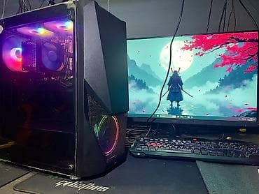 Настольные ПК и рабочие станции: Компьютер, ядер - 8, ОЗУ 16 ГБ, Игровой, Б/у, Intel Xeon, NVIDIA GeForce GTX 1060, HDD + SSD — 4