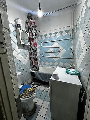 мкр джал: 30 м², Без мебели — 8