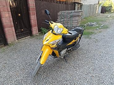 Мопед Honda Wave 110 (реплика/вариант семейства Wave), желтый. или — 1