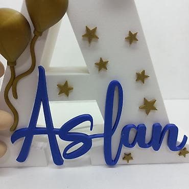 Жарык кылуу: ✨ Именной ночник-буква ✨ Стильный светильник с именем — идеальное — 8