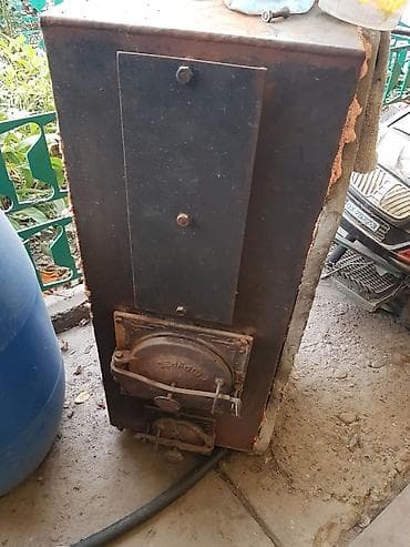 Дом и сад: Печка котел хорошее состояние бу. Отапливали дом 200 м2. Экономичная — 1