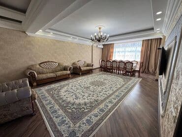 асанбай квартира аренда: 4 комнаты, 140 м², Элитка, 7 этаж, Евроремонт — 2