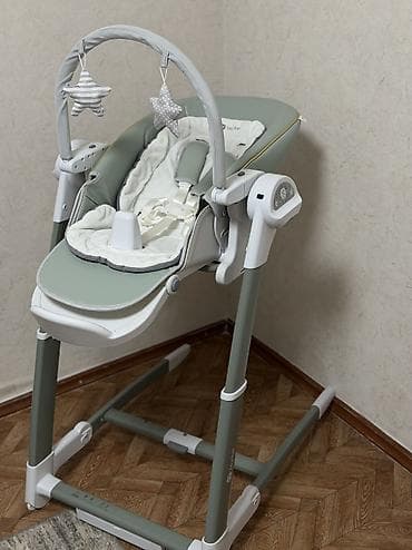 Растущие стулья: Электрокачели-стульчик для кормления 2-в-1 Maribel. Идеальное — 4