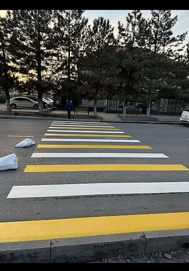 уголок токмок: Нанесение дорожной разметки и маркировка парковок - Выполняем все — 4