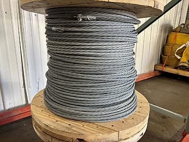 278 сом - Трос 10,5мм. Трос для автовышки и лифта - ГОСТ 3077 Для