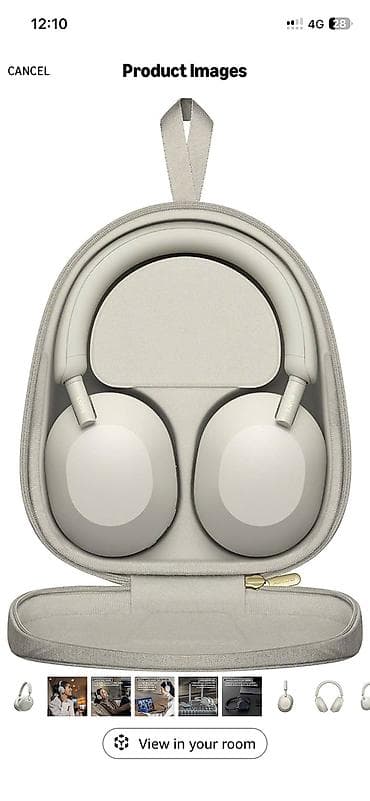 Аудиотехника: Зымсыз кулакка кийилме кулакчындар, Sony, Колдонулган — 2