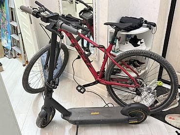 Электросамокат, Ninebot, Б/у, Самовывоз