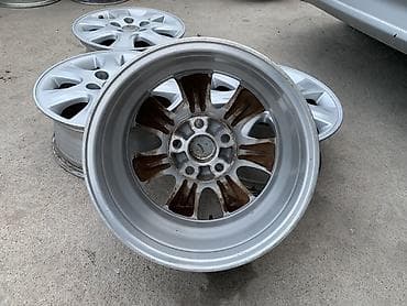 Литые Диски R 15 Toyota, Комплект, отверстий - 5, Б/у — 6