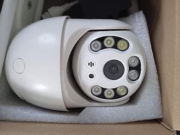 Уличная поворотная IP‑камера SUNQAR G‑40 (4G/Wi‑Fi), 4 Мп, Starlight