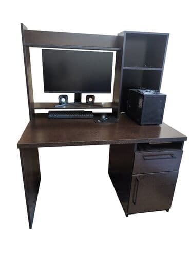 сколько стоит стол для компьютера: Компьютерный стол, Б/у, С полками — 1