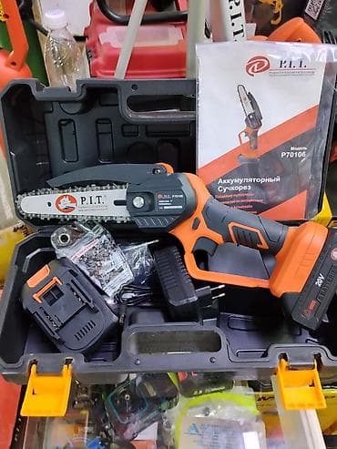 цеп: Аккумуляторный сучкорез P.I.T P70106 Компактная цепная мини-пила для — 1
