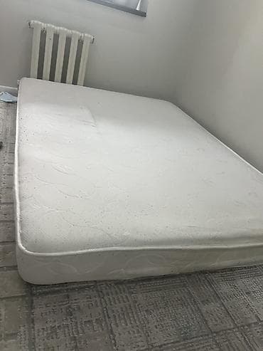 Спальный матрас, Двуспальный, Пружинный, Жаккард, Матрасы средней жесткости