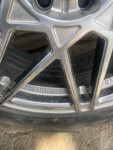 продаю титановый диска подходить деу нехиа подходит: Колеса в сборе 235 / 50 / R 19, Лето, Б/у, Легковые, Литые, отверстий - 5 — 4