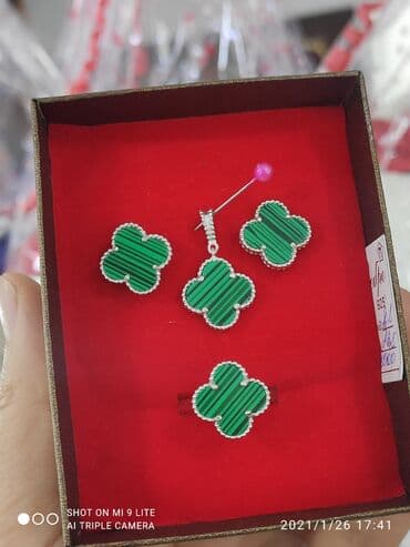 набор пандора: Ванклиф 🥰🥰🥰🥰 Очень красивый и модный Набор Серебро 925 пробы размеры — 2