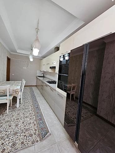 посуточная аренда ош квартир: 2 комнаты, Душевая кабина, Постельное белье, Кондиционер — 2