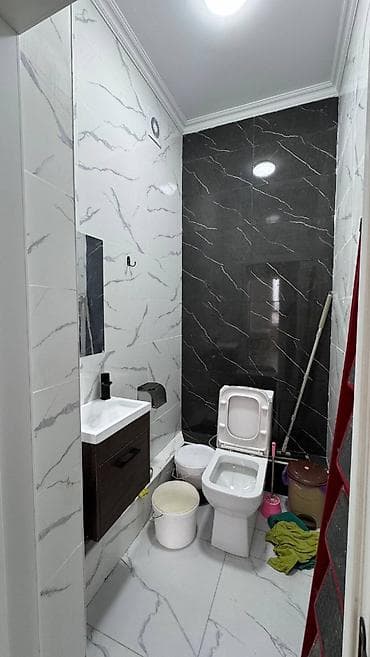 картир: 2 комнаты, 61 м², Ала-Арча ТРЦ Элитка, 13 этаж, Евроремонт — 9