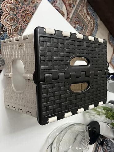 табурет пластиковый: Табуретка, Новый, Пластик, Раскладной — 1