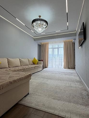 квартира с подслениям: 2 комнаты, 70 м², Элитка, 3 этаж, Дизайнерский ремонт — 1