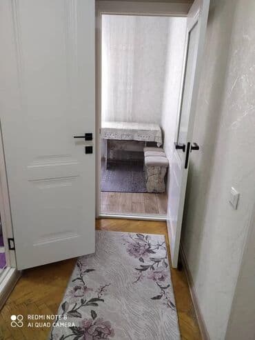 срочный выкуп квартир бишкек: 1 комната, 34 м², 105 серия, 3 этаж, Евроремонт — 5