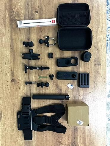 hyperx cloud ii: Экшн‑камера 360° Insta360 ONE X2 с комплектом аксессуаров. Основные — 7