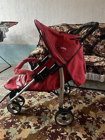 горный велик: Прогулочная коляска SeeBaby - Легкая алюминиевая рама - Поворотные — 1