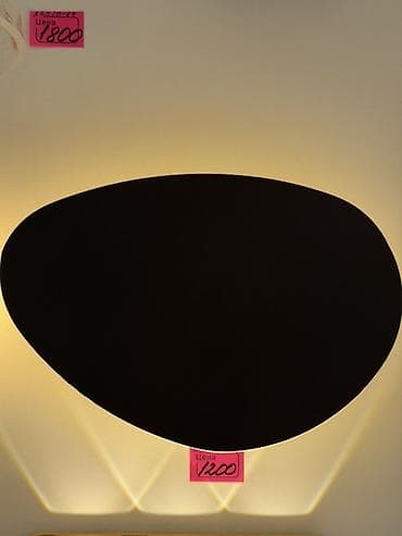 study lamp: Настенный бра сенсорный светильник с декоративной подложкой - Тип — 1