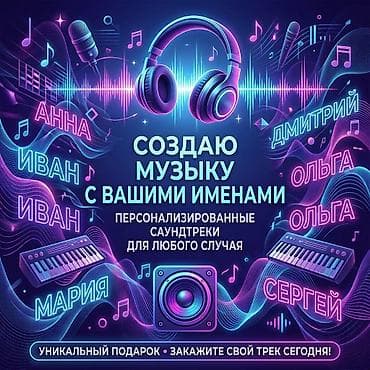 Услуги: Персонализированные музыкальные треки с вашим именем - Создание — 1