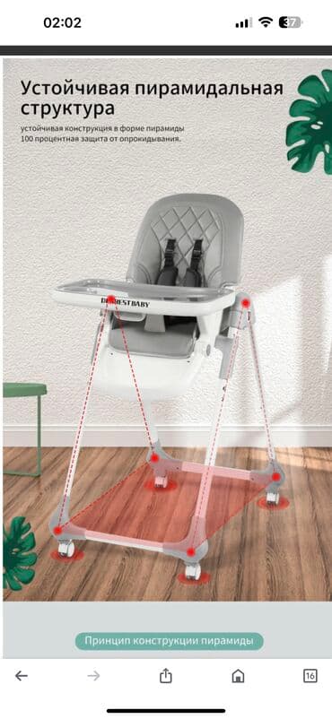 детское кресло до какого возраста: Продаю стульчик для кормления сидел реб несколько раз новый. Самый — 1