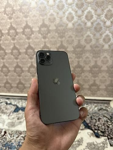 Техника и электроника: IPhone 12 Pro, Б/у, Графит, 73 % — 2