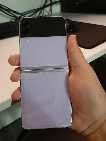 samsung folder: Samsung Galaxy Z Flip 3, Б/у, 256 ГБ, цвет - Фиолетовый — 2