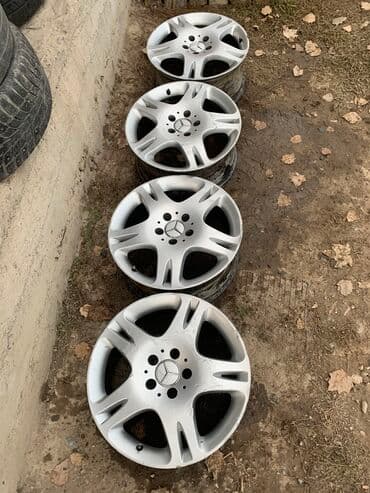 w124: Колеса в сборе 215 / 50 / R 17, Зима, Б/у, Комплект, Легковые, Литые, отверстий - 5 — 2