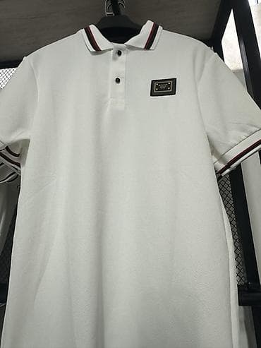 uspa polo: Мужская футболка, S, M, L, AVIVA, Новый, цвет - Белый, Платная доставка — 1