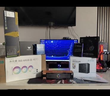 компы игровые: Компьютер, ядер - 12, ОЗУ 32 ГБ, Для несложных задач, Новый, Intel Core i7, NVIDIA GeForce RTX 3080, SSD — 3